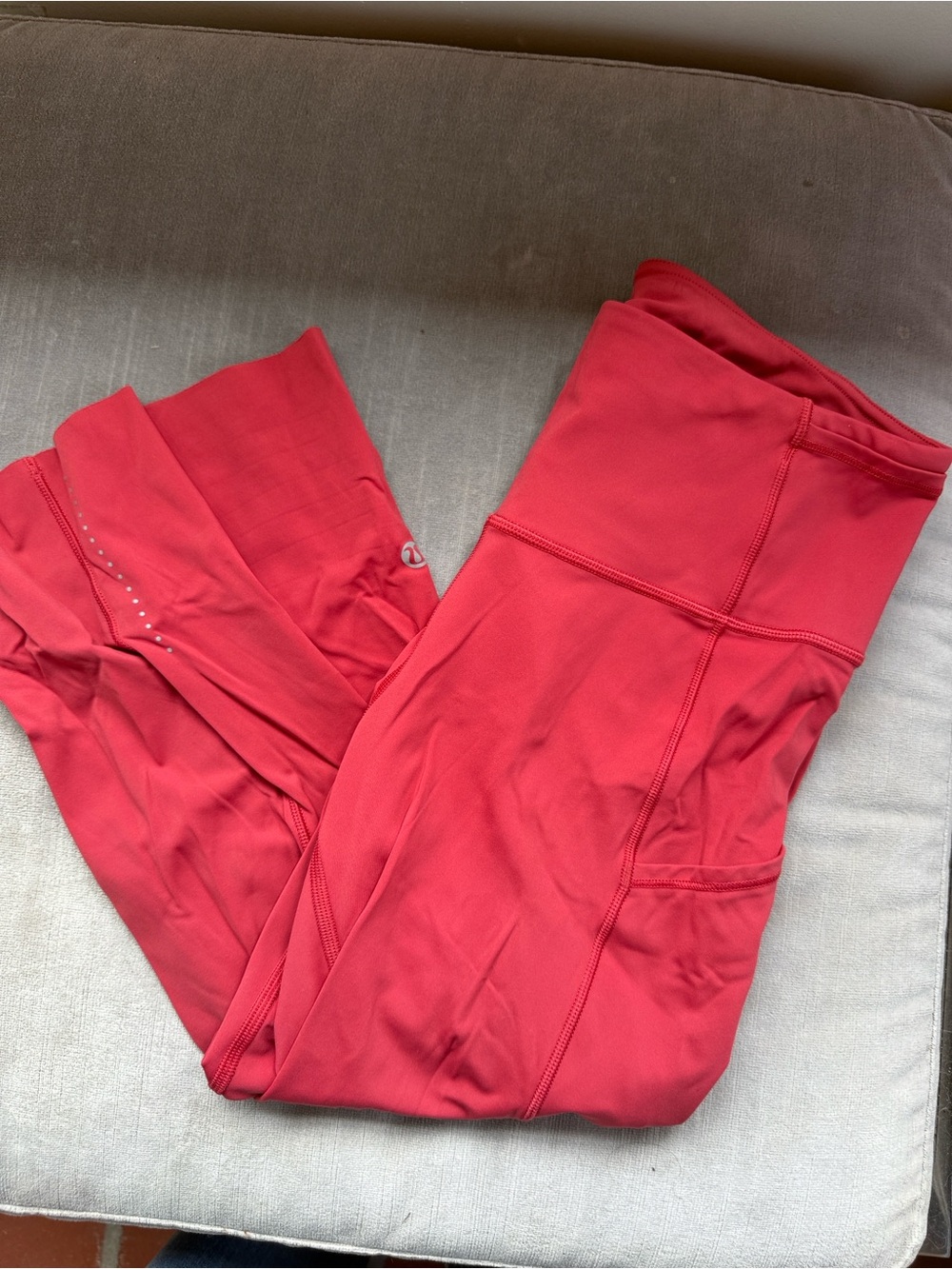 lululemon athletica Red High-Rise Leggings